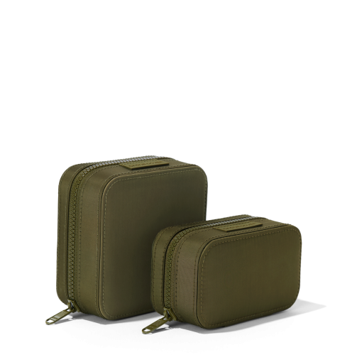 Frankie Jewelry Case in Dark Moss. Large - Image 8