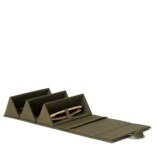 Remi Glasses Case in Dark Moss - Image 6