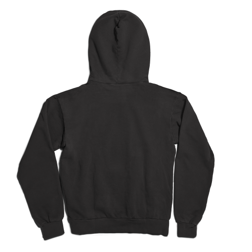 Varsity Logo Hoodie in Onyx. 3X - Image 3