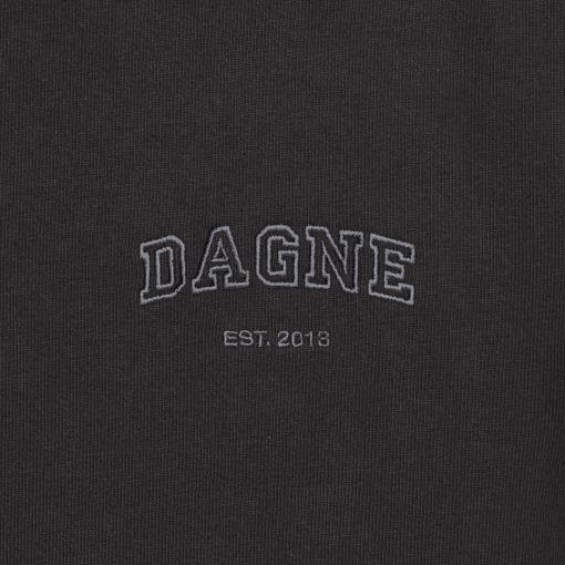 Varsity Logo T-shirt in Onyx. Large - Image 4