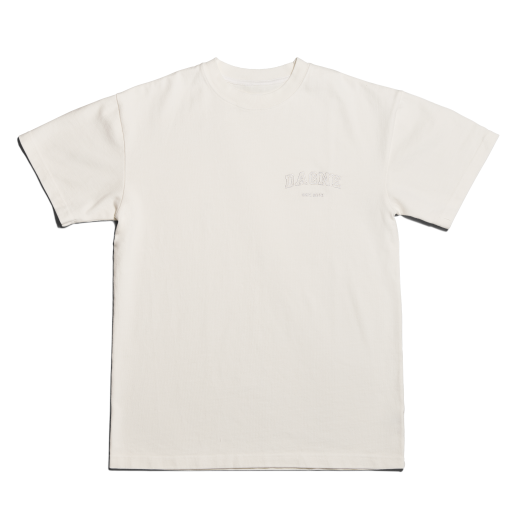 Varsity Logo T-shirt in Moonbeam. 2X