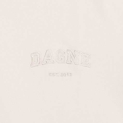 Varsity Logo T-shirt in Moonbeam. 2X - Image 4