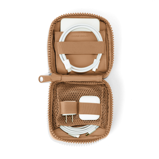 Arlo Tech Organizer in Camel. Small - Image 5