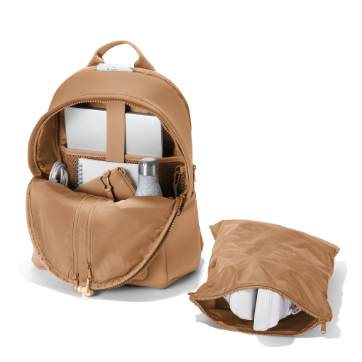 Dakota Backpack in Camel. Large - Image 2