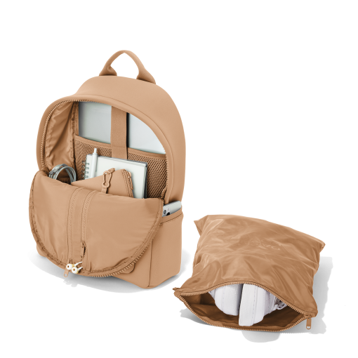 Dakota Backpack in Camel. Medium - Image 2