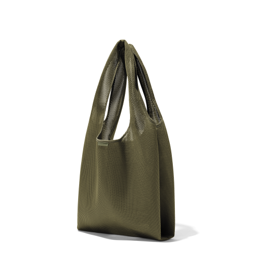 Dash Grocery Tote in Dark Moss Air Mesh - Image 2