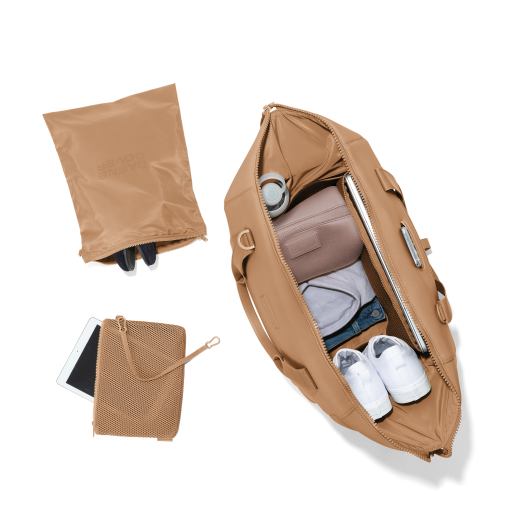 Landon Carryall in Camel. Extra Large - Image 2