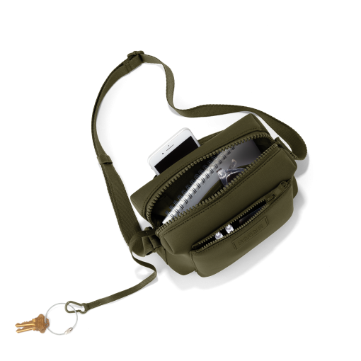 Micah Crossbody in Dark Moss - Image 5