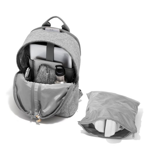 Dakota Backpack in Heather Grey. Large - Image 8