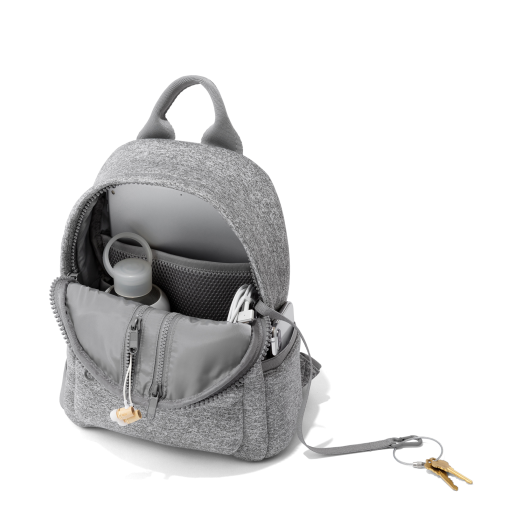 Dakota Backpack in Heather Grey. Small - Image 2