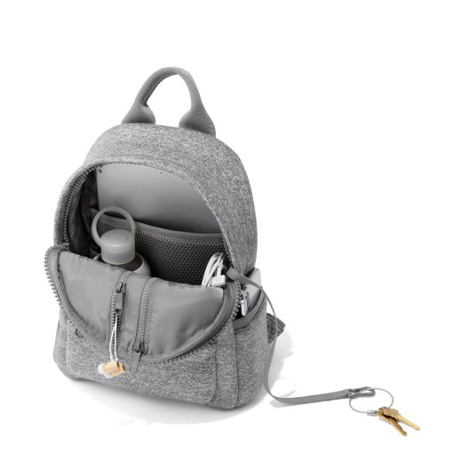Dakota Backpack in Heather Grey. Small - Image 7