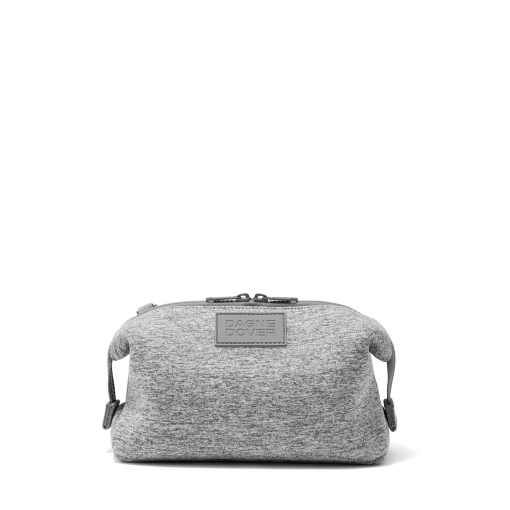 Hunter Toiletry Bag in Heather Grey. Large