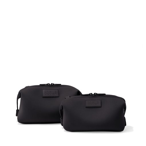 Hunter Toiletry Bag in Onyx. Small - Image 4