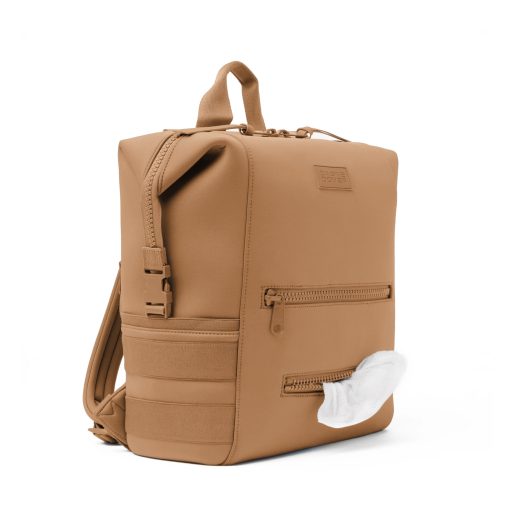 Indi Diaper Backpack in Camel. Large - Image 7