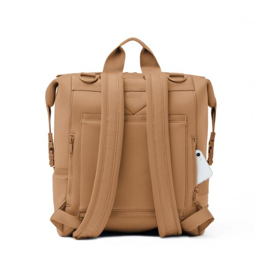 Indi Diaper Backpack in Camel. Large - Image 5