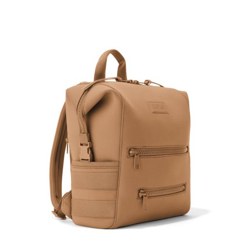 Indi Diaper Backpack in Camel. Medium - Image 4