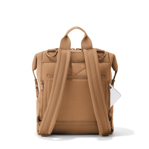 Indi Diaper Backpack in Camel. Medium - Image 5