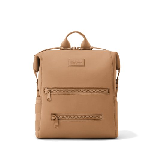 Indi Diaper Backpack in Camel. Medium - Image 3