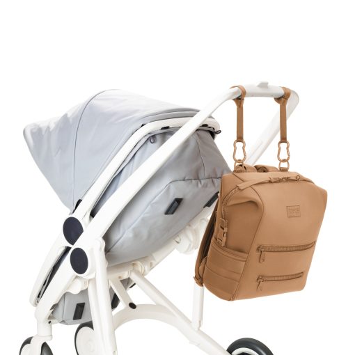Indi Diaper Backpack in Camel. Medium - Image 8