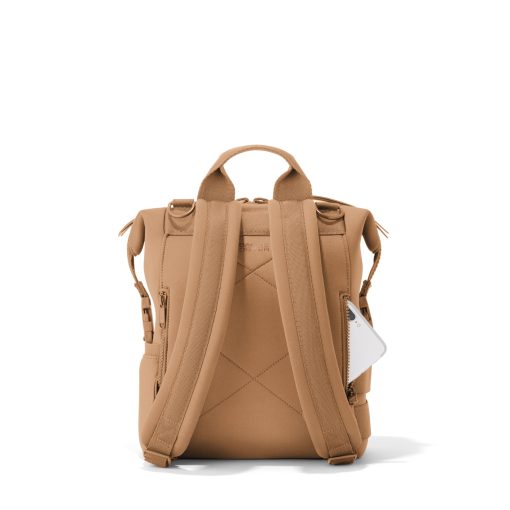 Indi Diaper Backpack in Camel. Small - Image 5