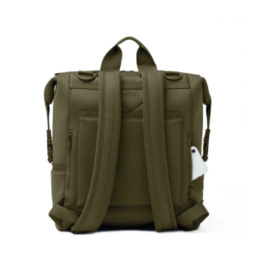 Indi Diaper Backpack in Dark Moss. Large - Image 5
