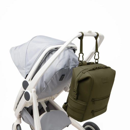Indi Diaper Backpack in Dark Moss. Large - Image 8