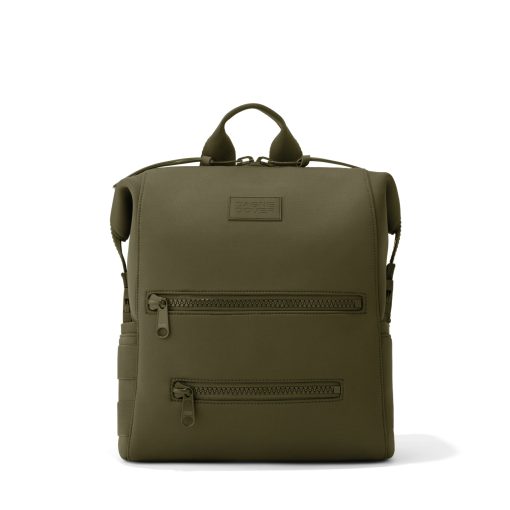 Indi Diaper Backpack in Dark Moss. Medium - Image 3