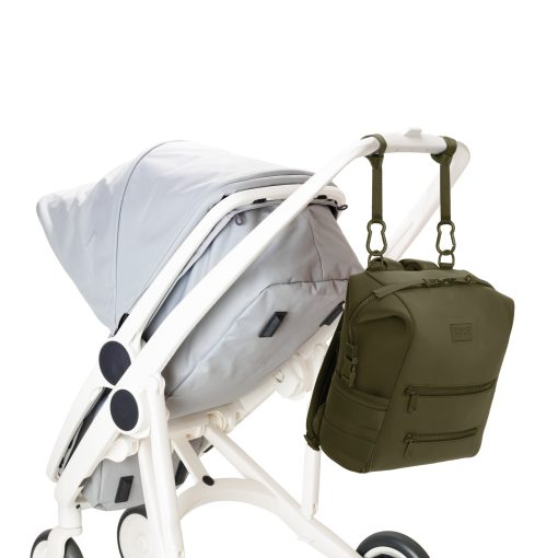 Indi Diaper Backpack in Dark Moss. Medium - Image 8