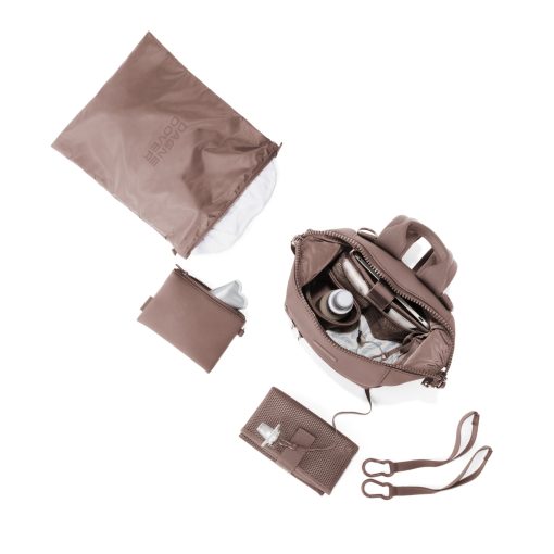 Indi Diaper Backpack in Dune. Small - Image 9