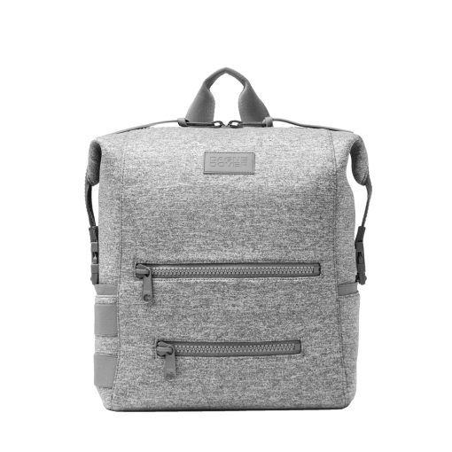 Indi Diaper Backpack in Heather Grey. Large - Image 3