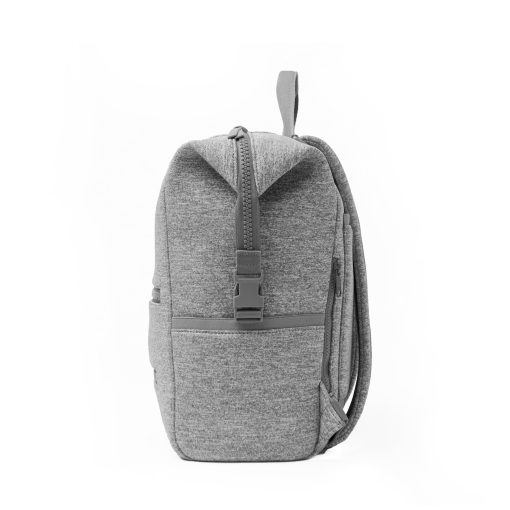 Indi Diaper Backpack in Heather Grey. Large - Image 6