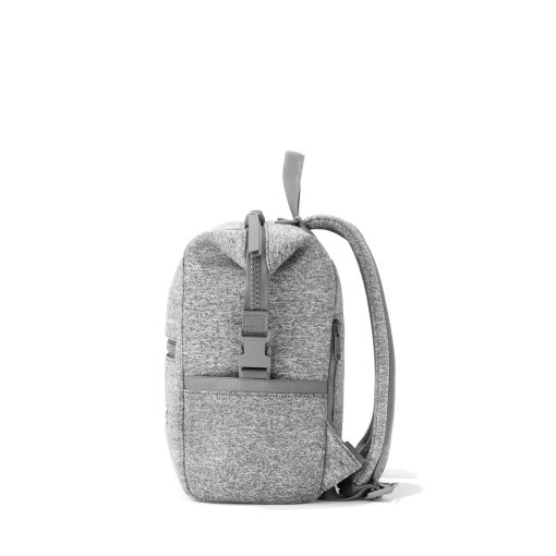 Indi Diaper Backpack in Heather Grey. Small - Image 6