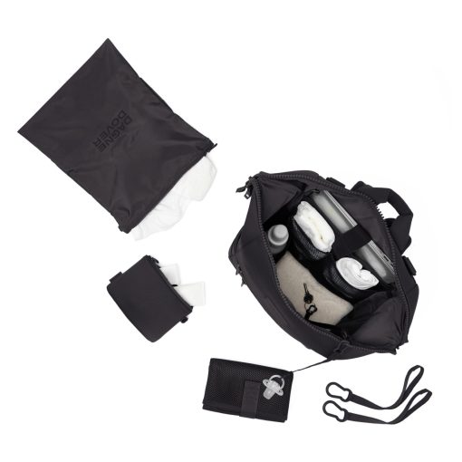 Indi Diaper Backpack in Onyx. Large - Image 10