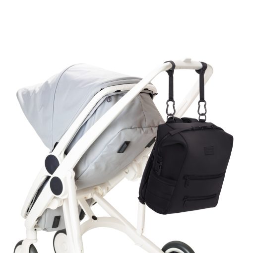 Indi Diaper Backpack in Onyx. Medium - Image 8