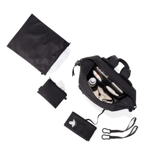 Indi Diaper Backpack in Onyx. Medium - Image 10
