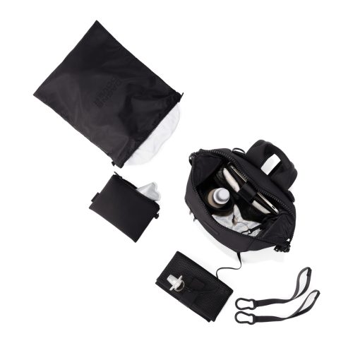 Indi Diaper Backpack in Onyx. Small - Image 9