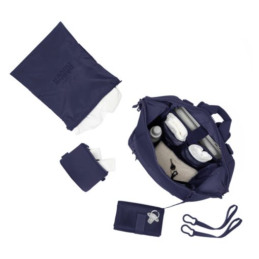 Indi Diaper Backpack in Storm. Large - Image 10