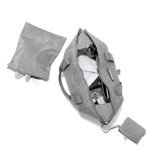 Landon Carryall in Heather Grey. Large - Image 2