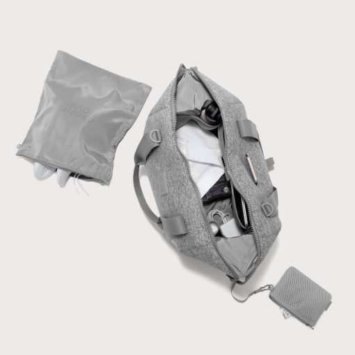Landon Carryall in Heather Grey. Large - Image 9