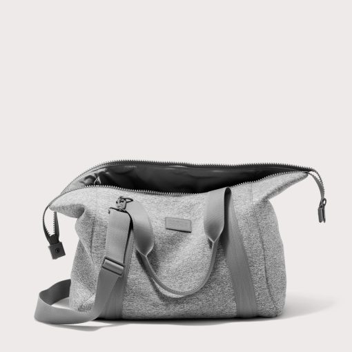 Landon Carryall in Heather Grey. Large - Image 7