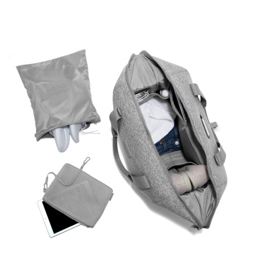 Landon Carryall in Heather Grey. Extra Large - Image 2