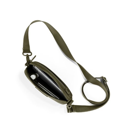 Mara Phone Sling in Dark Moss - Image 6