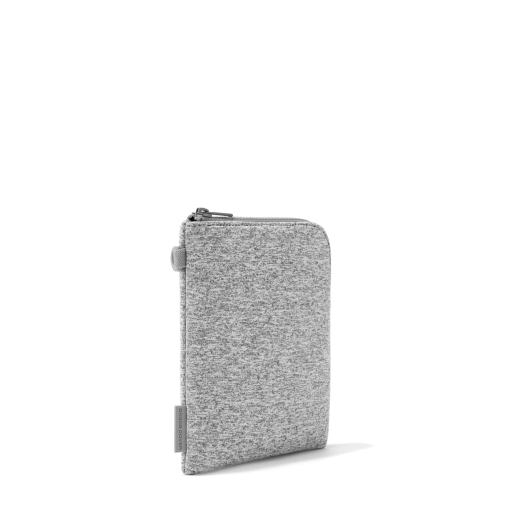 Skye Essentials Pouch in Heather Grey. Neoprene - Image 2
