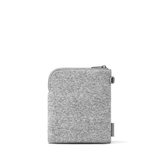 Skye Essentials Pouch in Heather Grey. Neoprene - Image 3