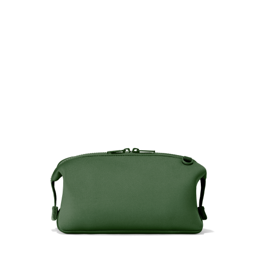 Hunter Toiletry Bag in Pine. Large - Image 4