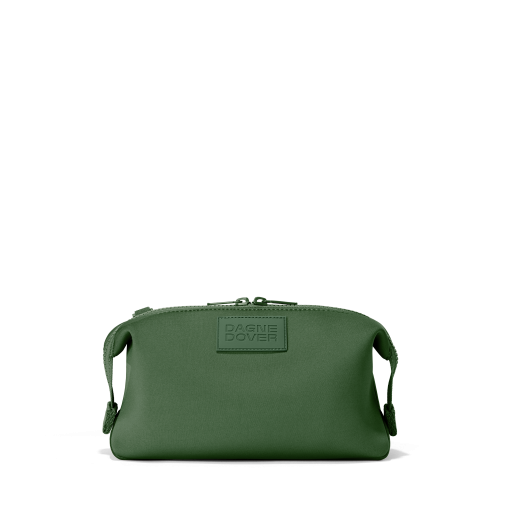 Hunter Toiletry Bag in Pine. Large