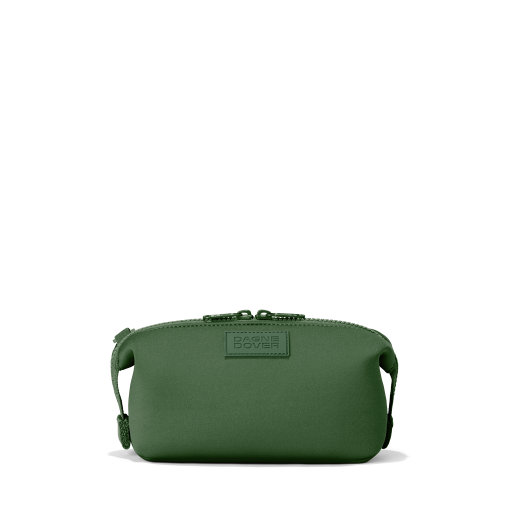 Hunter Toiletry Bag in Pine. Small