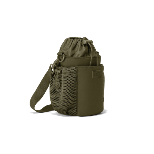 Sloan Water Bottle Sling in Dark Moss - Image 4