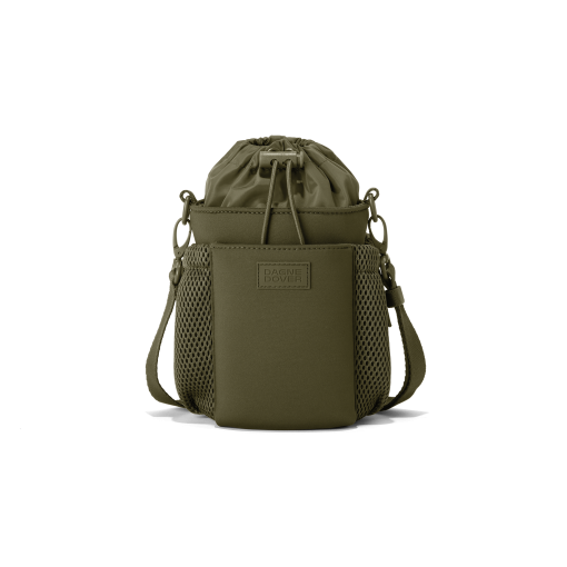 Sloan Water Bottle Sling in Dark Moss - Image 3