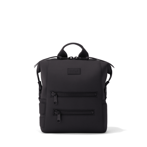 Indi Diaper Backpack in Onyx. Small